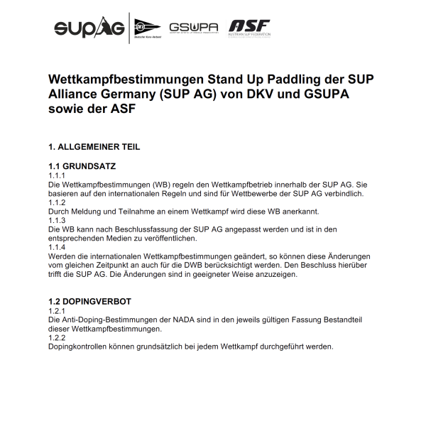 gsupa sup rulebook 2017