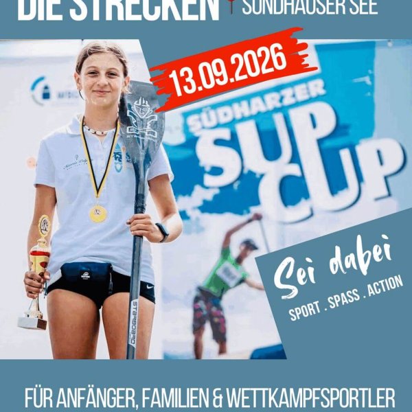 Thüringer SUP Cup 2026: Das Paddel-Highlight kehrt nach Nordhausen zurück!