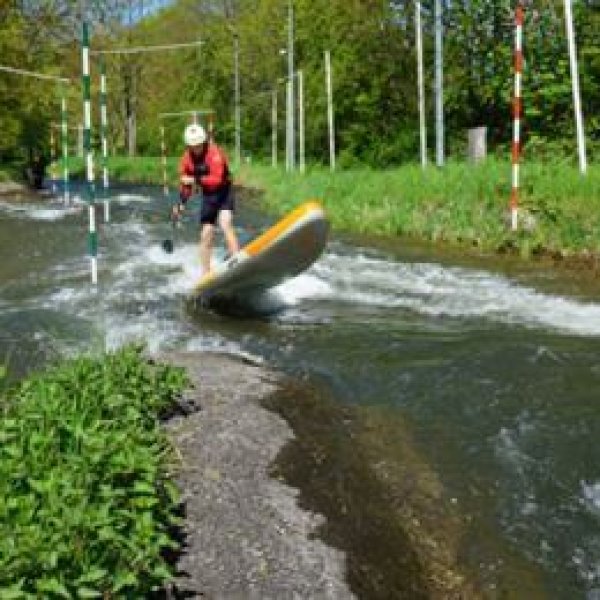 Wildwasserwochenende mit DM SUP in Sömmerda