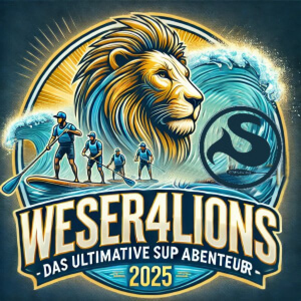 Weser for Lions – eine Paddelaktion mit viel Herz