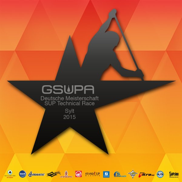 Deutsche Meisterschaft im SUP Technical Race 2015 auf Sylt